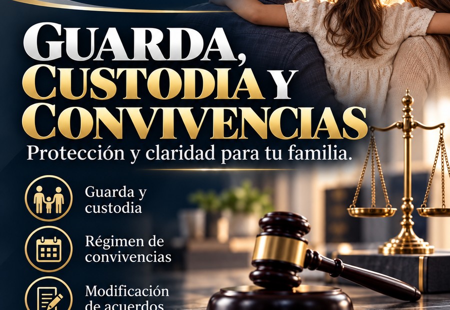 Guarda, custodia y convivencias